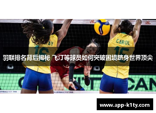羽联排名背后揭秘 飞汀等球员如何突破困境跻身世界顶尖